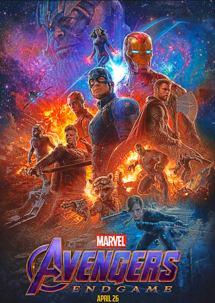Avengers EndGame Poster Promotional by LaxXter on DeviantArt