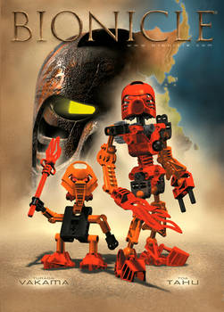 Toa Tahu and Turaga Vakama