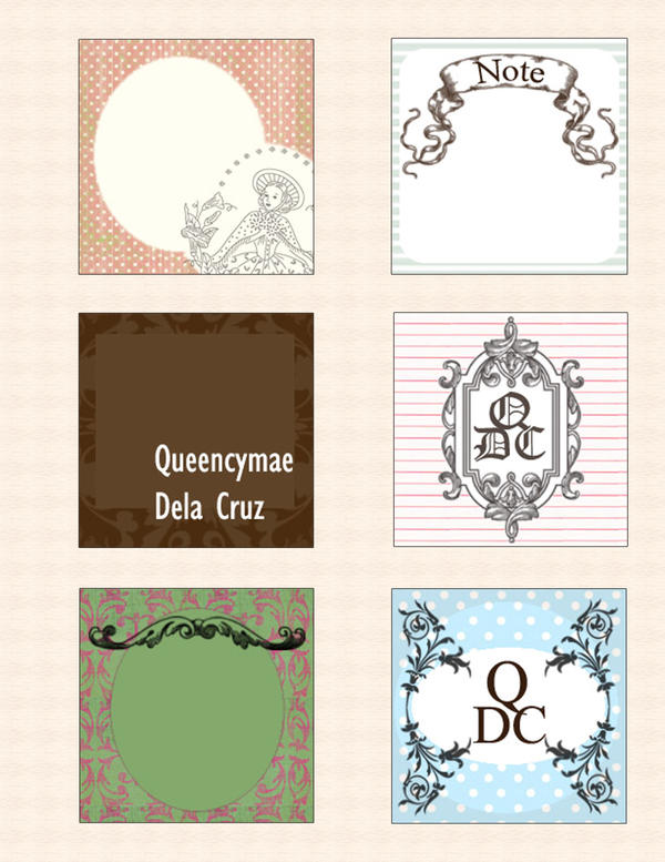 Sticker Labels by queencymae on DeviantArt