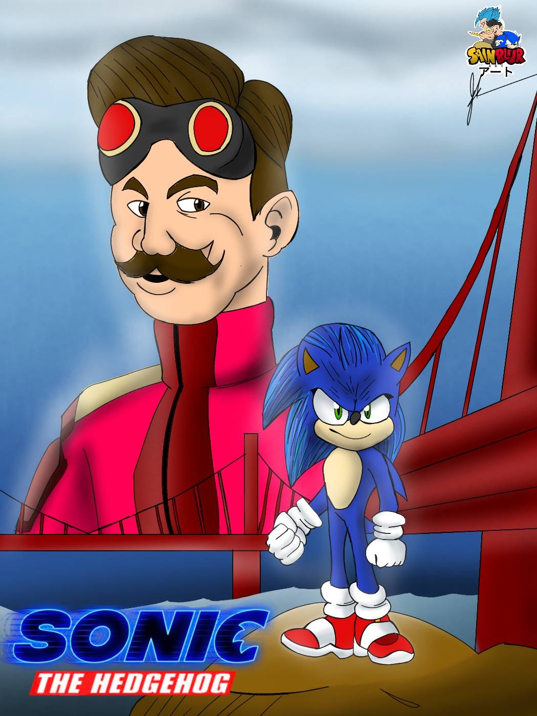 Sonic Movie Poster Redo! by JLuisJoni on DeviantArt