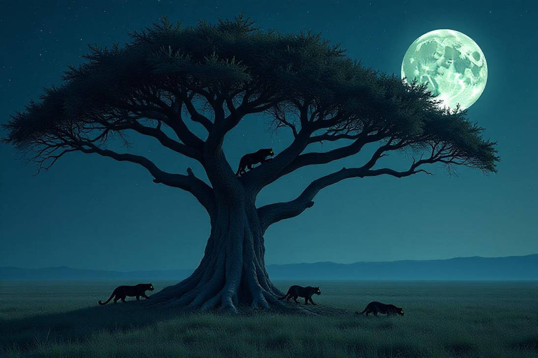 The Leopard Tree by Wolfspirit159 on DeviantArt