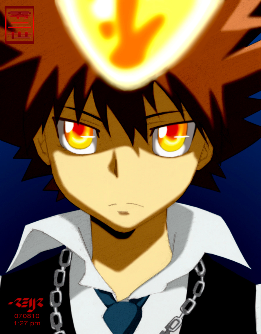 sawada tsunayoshi colored