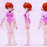 ranma (ranko) model sheet