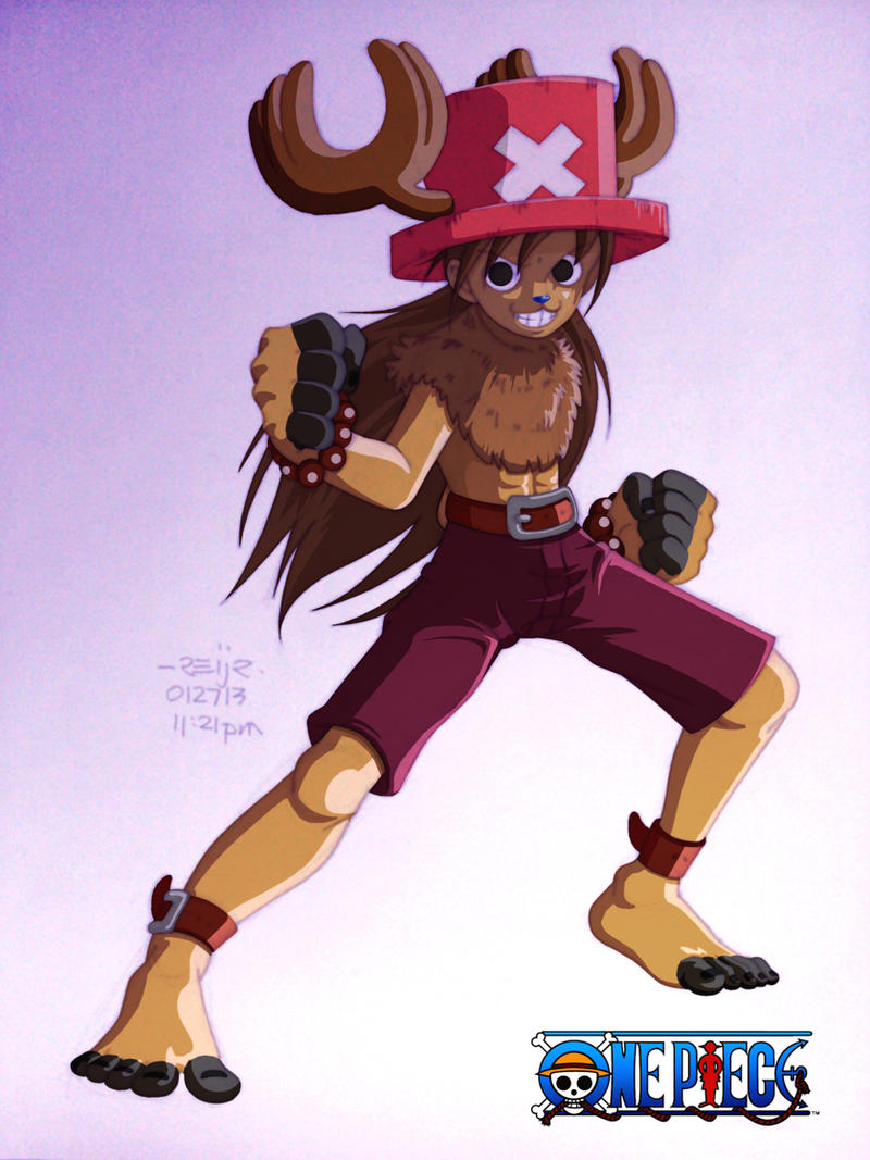 tony tony chopper human form by reijr on DeviantArt