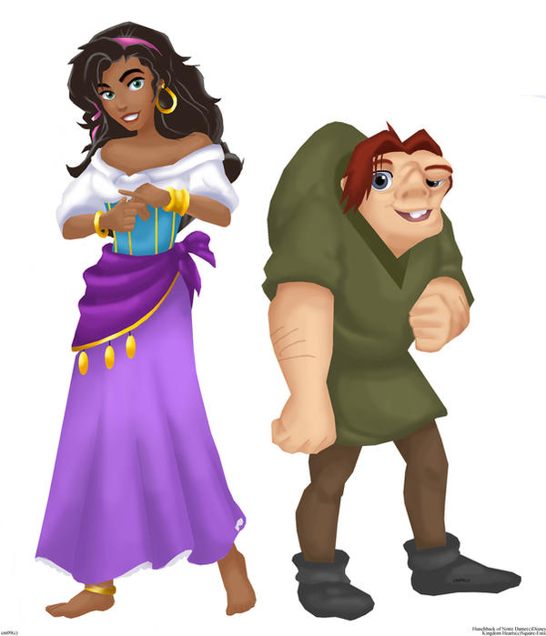 KH Quasimodo And Esmeralda By Combatmaster On DeviantArt kh-quasimodo-and-esmeralda-by-combatmaster-on-deviantart