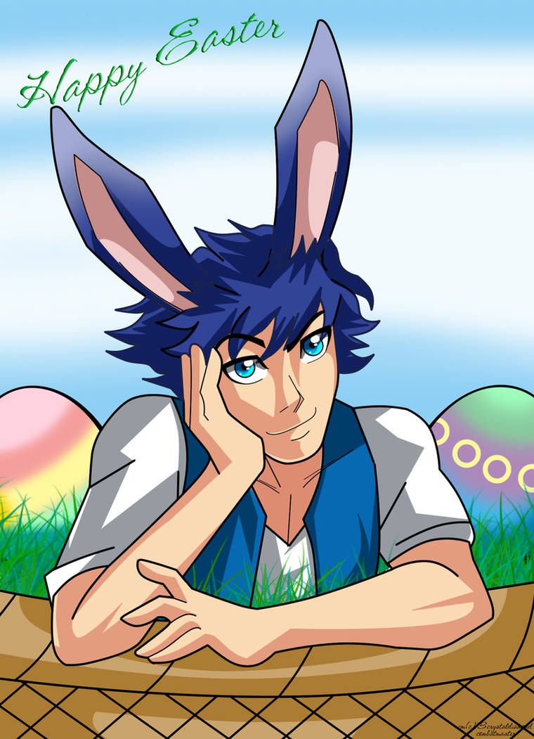 Blue Rabbit Deviantart Blue Bunny by combatmaster on DeviantArt