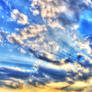 1366x768 Sun In The Clouds Wallpaper