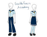 South Fencin Academy Uniform by RougeChocobo