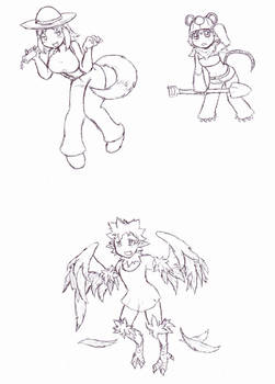 Monstergirls of Banjo-Tooie: The Miners