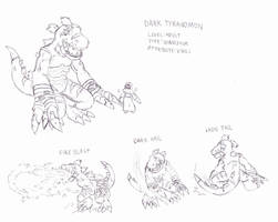 Wisemon's Reference Guide: Dark Tyranomon