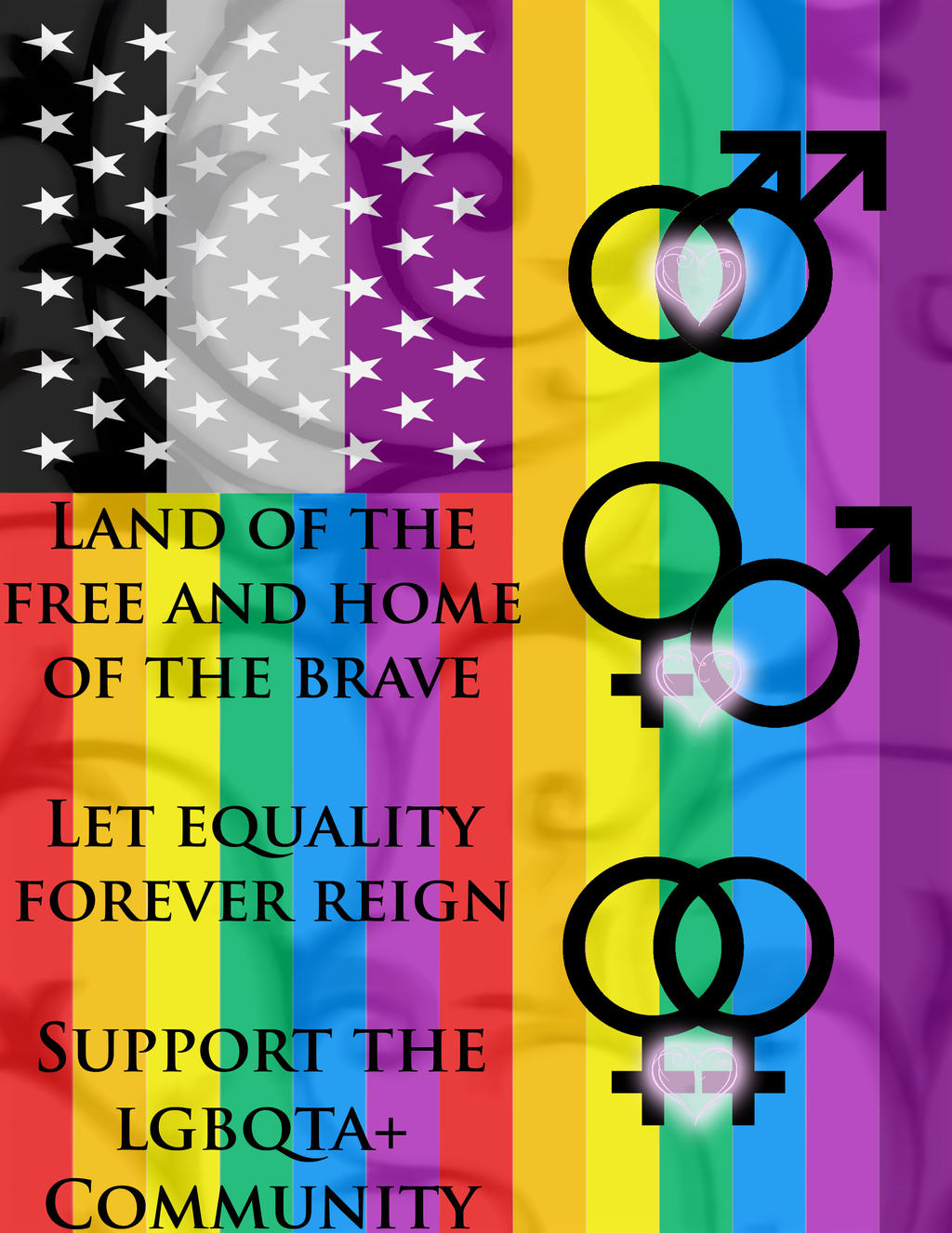 LGBQTA+ Poster