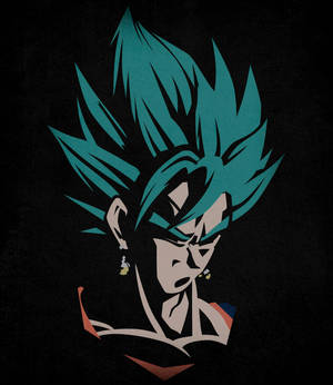 Vegetto Super Saiyan Blue - Minimalist