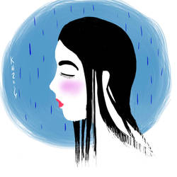 Girl In Rain