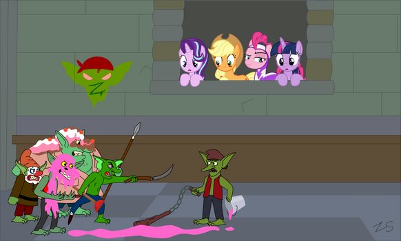 Pinkie Pie Has Framed A Goblin