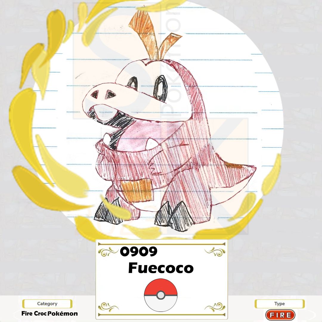 0909 Fuecoco by ShinrinOficial on DeviantArt