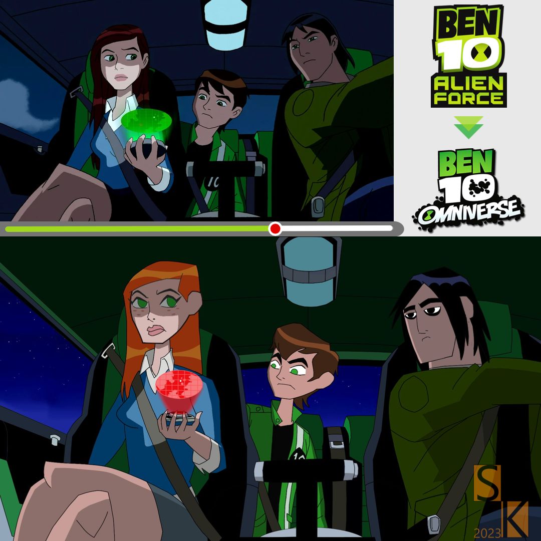 Ben 10 Alien Force, Redraw Your World