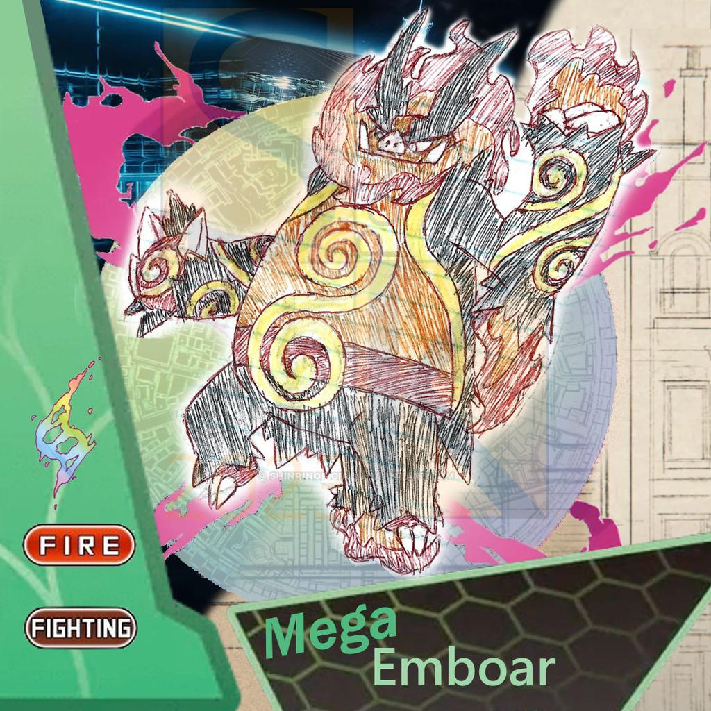 Mega Emboar by ShinrinOficial on DeviantArt