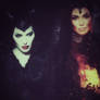 Evil queen And Maleficent