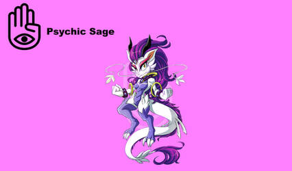 The Psychic Sage - Amethyst the Gem Dragon by TreeofLife911