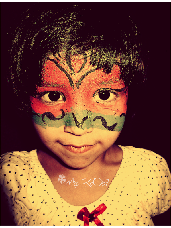 Face painting ..