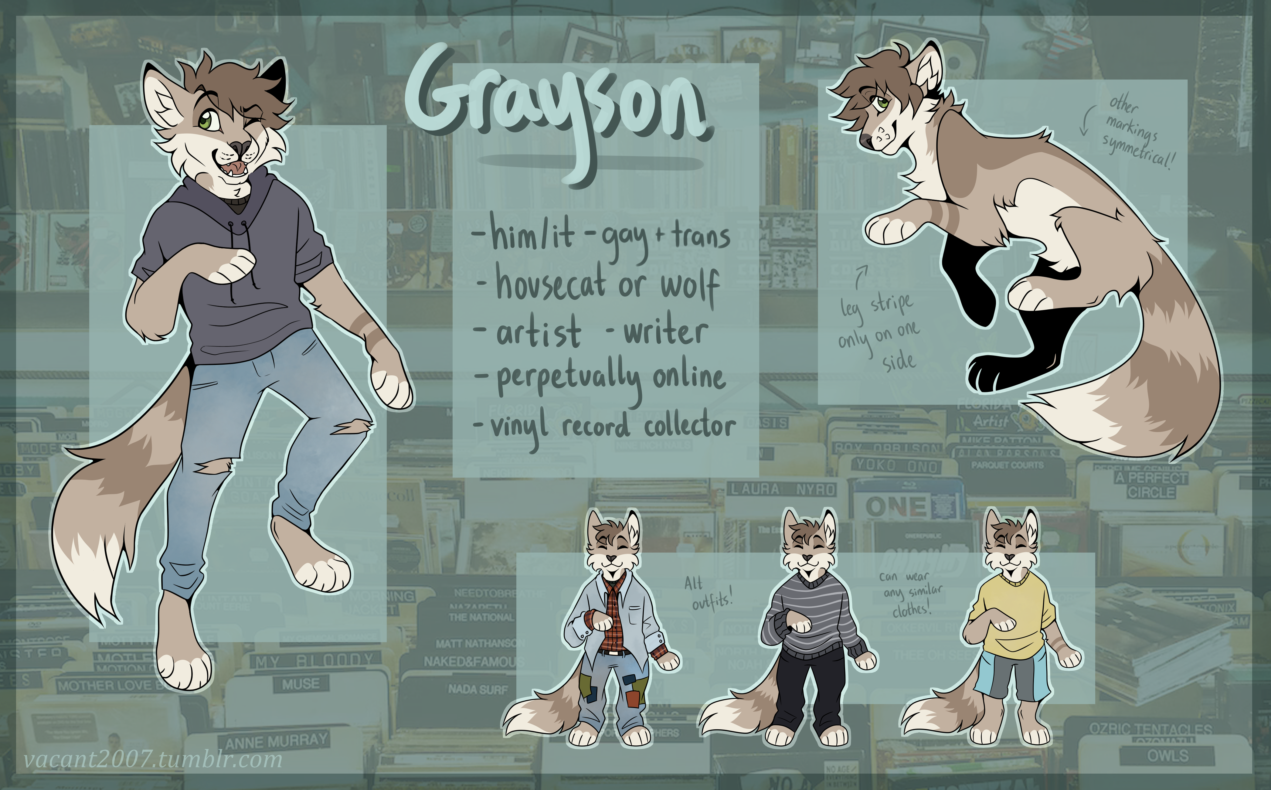 Grayson Larson Grayson Reference Sheet by noctis-crow on DeviantArt