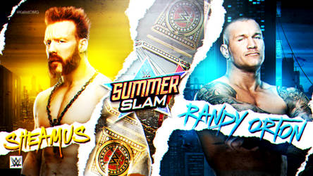 SummerSlam Custom Match Card V4 By: KalistOMG