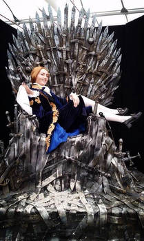 Prince Lestat on his Iron Throne!