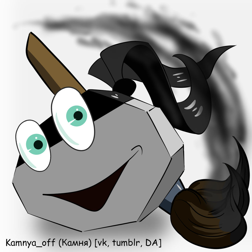 logo/maskot 2.0 by KamnyaOff on DeviantArt