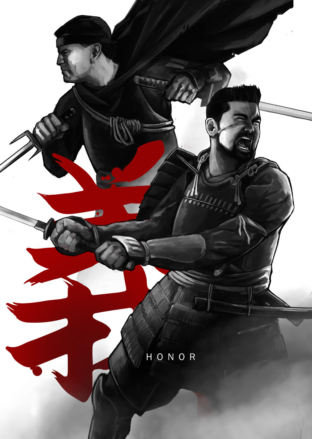 Angry Joe Ghost of Tsushima Poster by gonzo1the1first on DeviantArt
