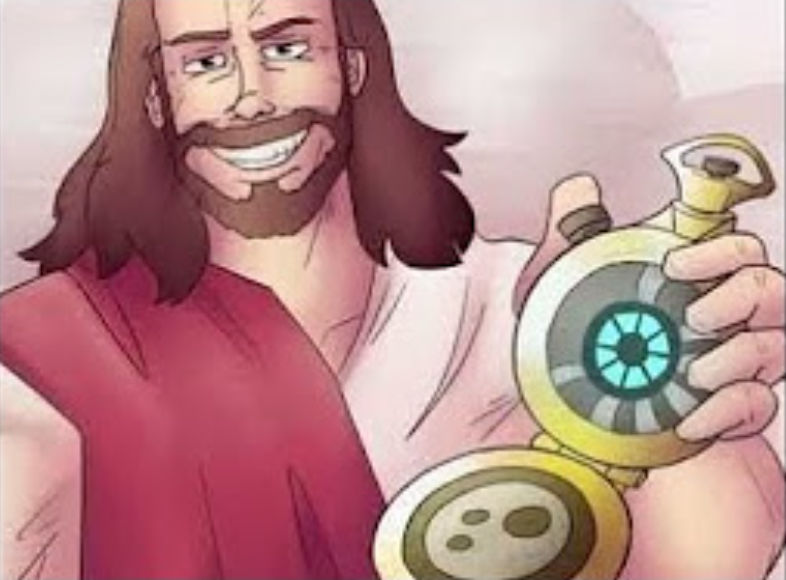Jesus with Dead Ringer by SmolKyle1 on DeviantArt