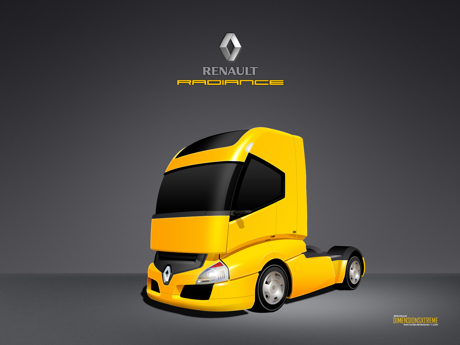 Vector Renault Radiance Truck