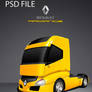 PSD -  Renault Radiance Truck