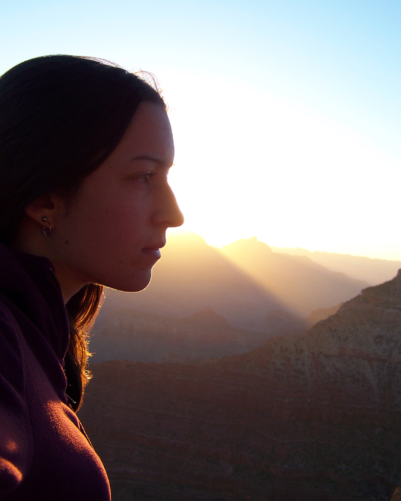 Sunrise at the Grand Canyon