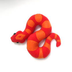 Corn snake - blood red morph