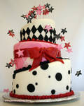 Topsy Turvey Birthday Cake by pinkcakebox