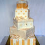Gift Box Wedding Cake