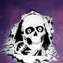 Powell Peralta Skull Stencil