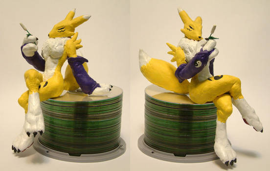 Renamon sculpture