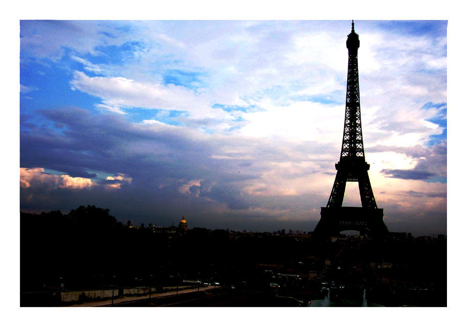 Atardecer en Paris