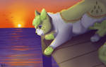 Avocado Sunsets by SadQuokka