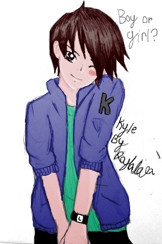Kyle! anime....boy or girl Comic OMG by DreamingBIG4Life on DeviantArt