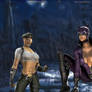 Mortal Kombat v DCUniverse: Sonya Blade v Catwoman