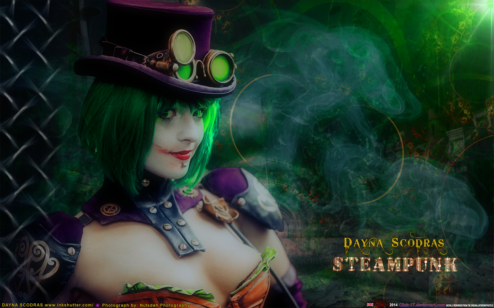 COSPLAY: STEAMPUNKER: DAYNA SCODRAS