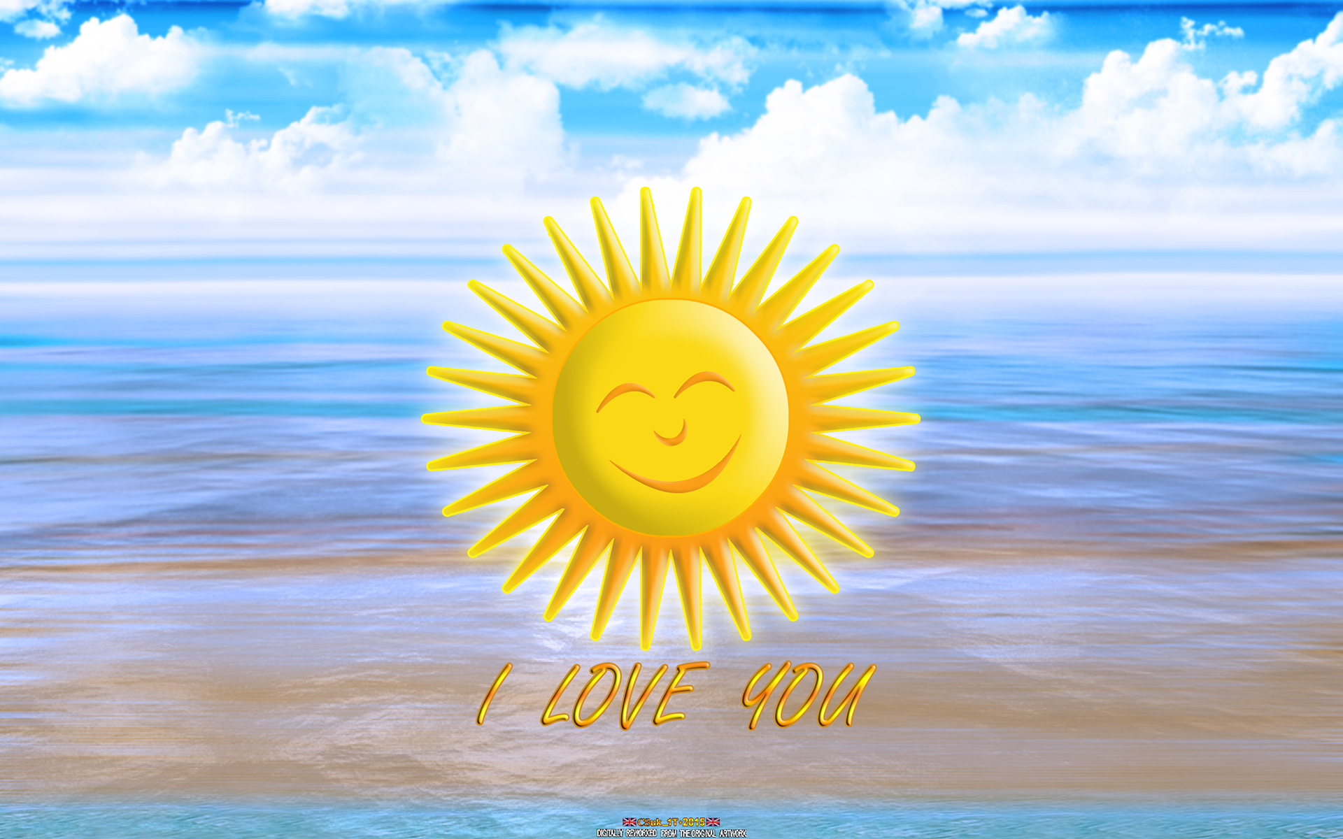 SUN-DAYS: I LOVE YOU...Sol (Smiling Out Loud)