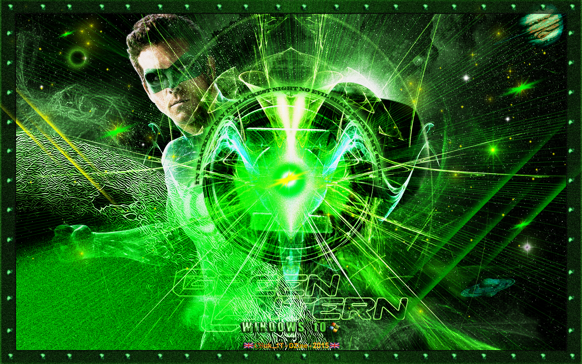 WINDOWS10-OS: GREEN LANTERN