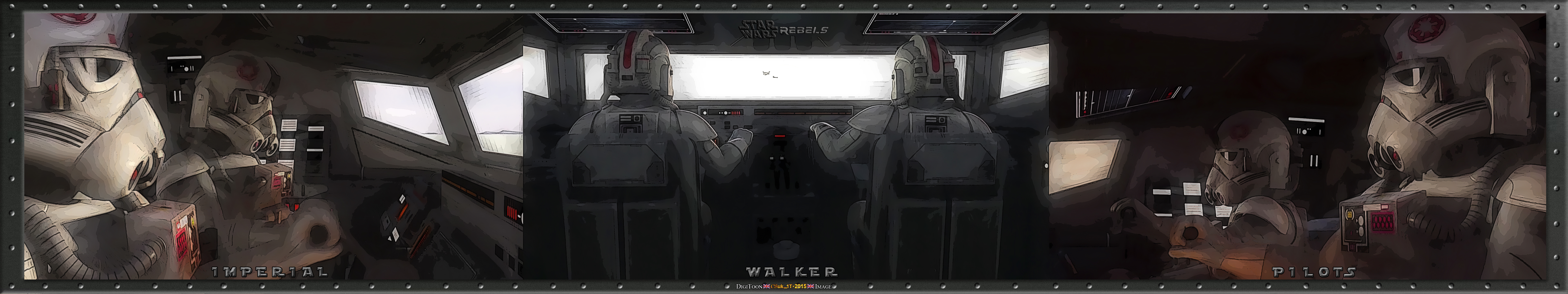 STAR WARS FANART: IMPERIAL WALKER PILOTS (3MWP)