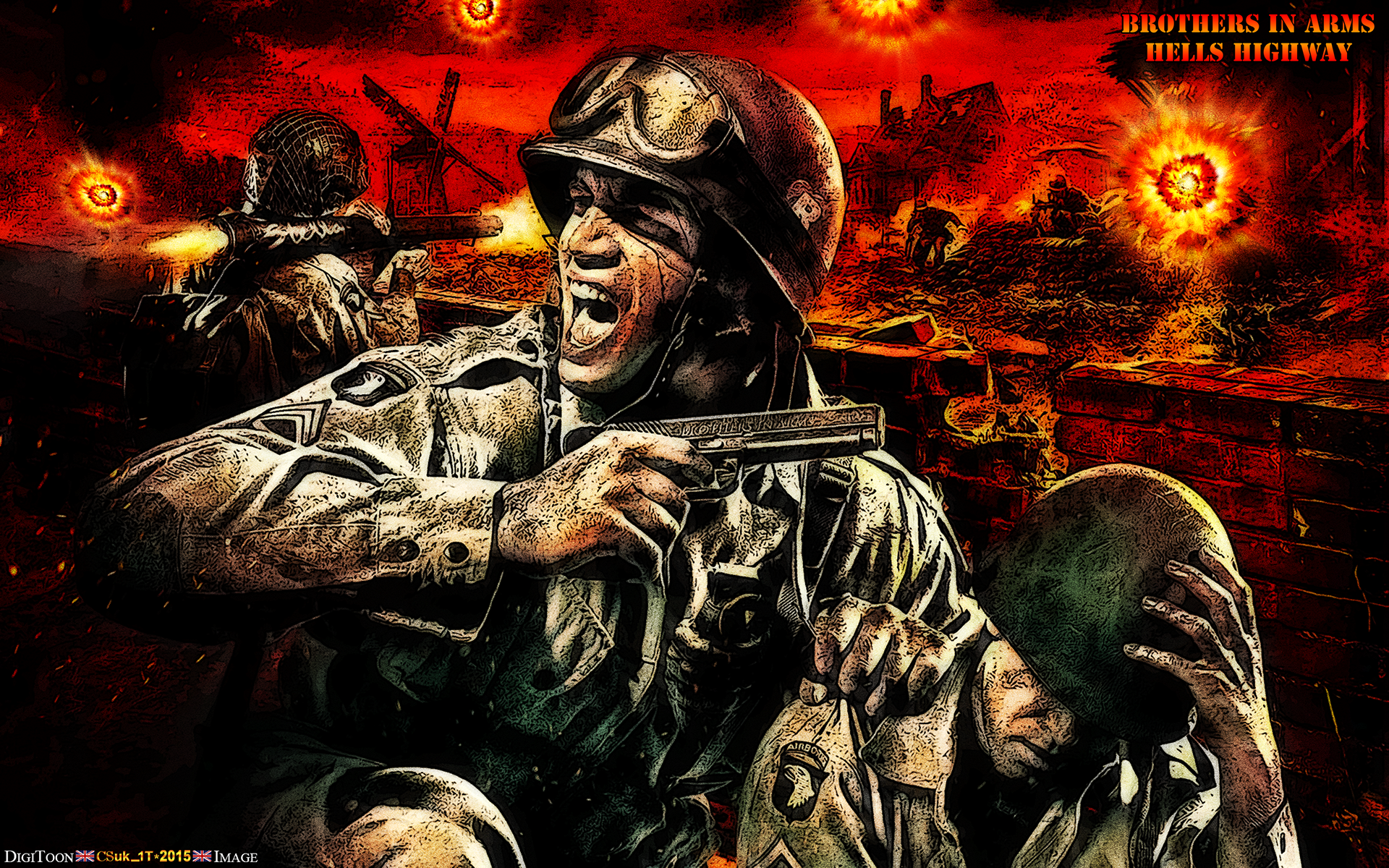 GAME FANART: BROTHERS IN ARMS: HELLS HIGHWAY 2