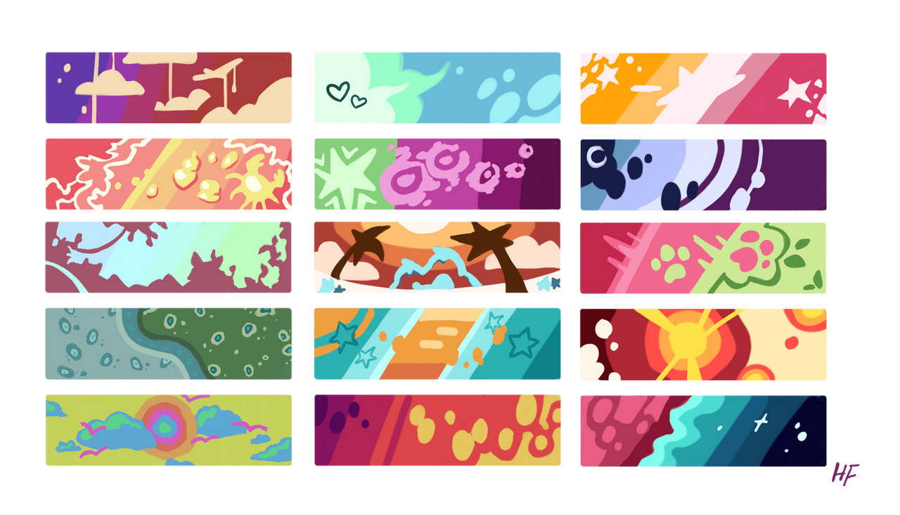 F2U color palettes 002 by HoovedFreckles on DeviantArt