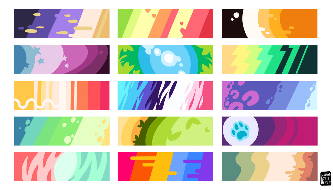 F2U color palettes 003 by HoovedFreckles on DeviantArt