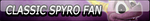 Classic Spyro Fan Button (Request) by Kyu-Dan